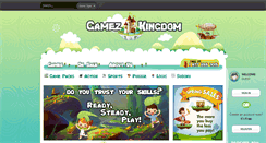 Desktop Screenshot of gamezkingdom.com